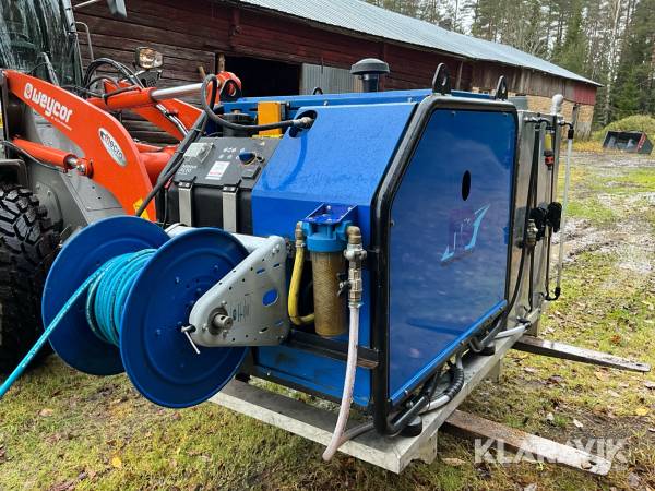 Spolaggregat Nilfisk dieseldrivet