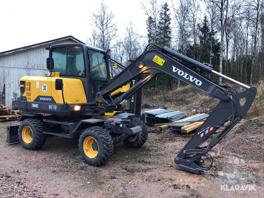 Hjulgrävmaskin Volvo EW60E 