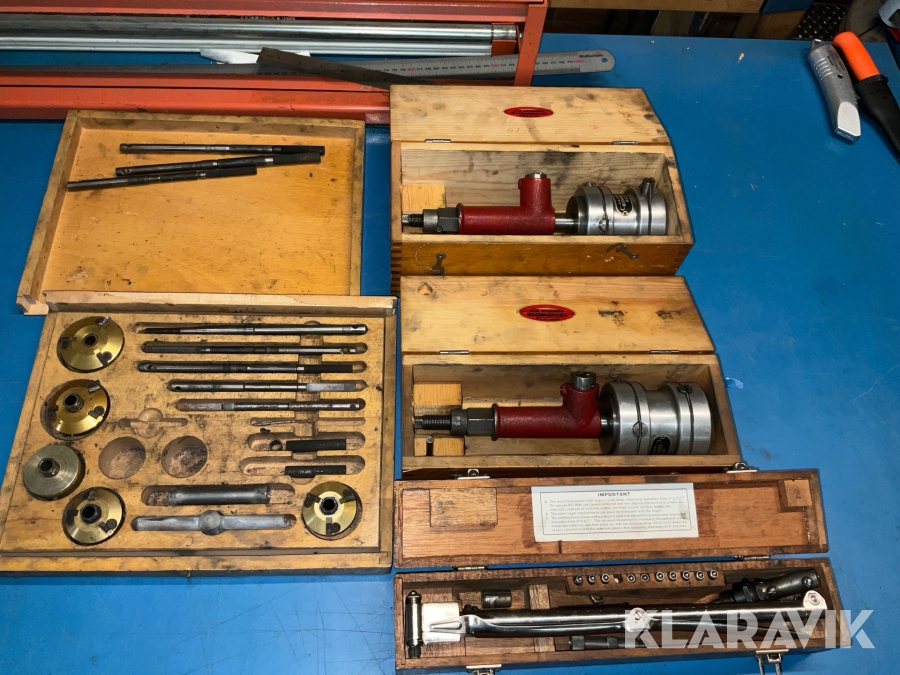 Brotschar och ventilfräsar