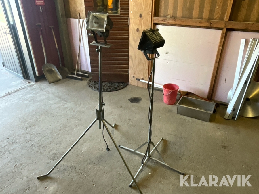 Halogenstrålkastare 2 st