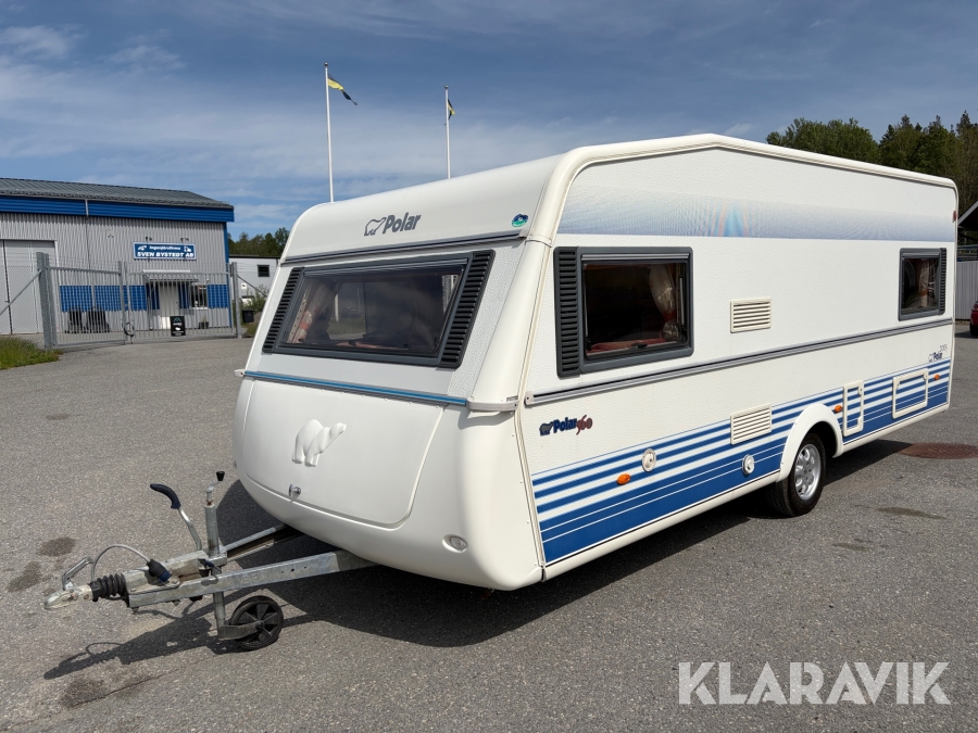 Husvagn Polar 560 4 st bäddar vinterbonad
