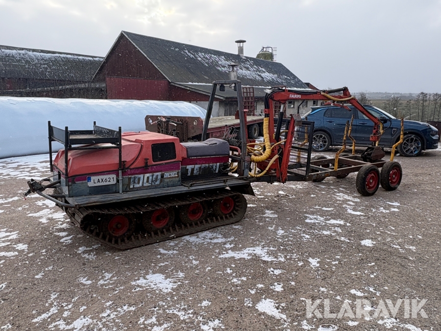 Miniskotare Valmet Terri 1000 A