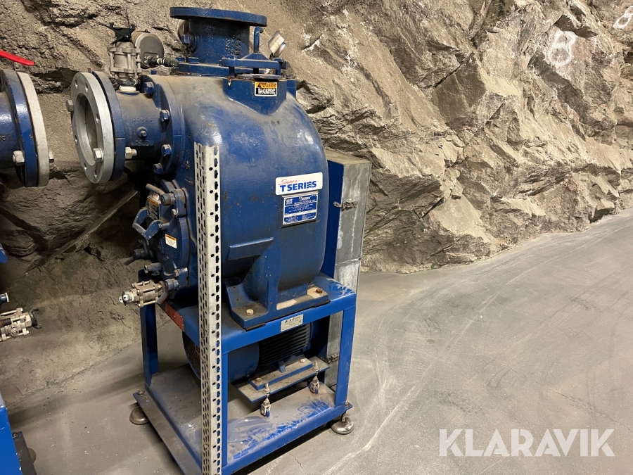 Torruppställd självsugande pump Gorman-rupp