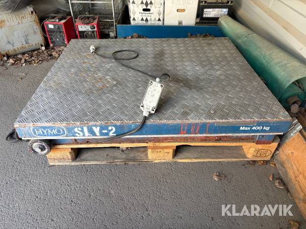 Lyftbord Hymo SLY-2 maxlast 400 kg
