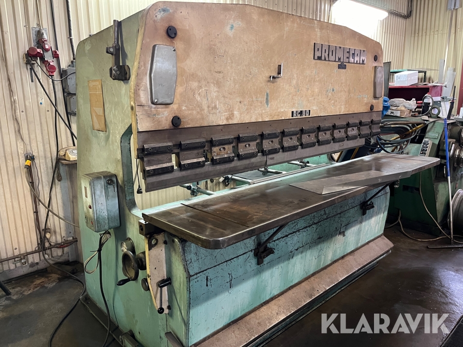 Kantbock Promecam RG 80, Åtvidaberg, Klaravik auktioner