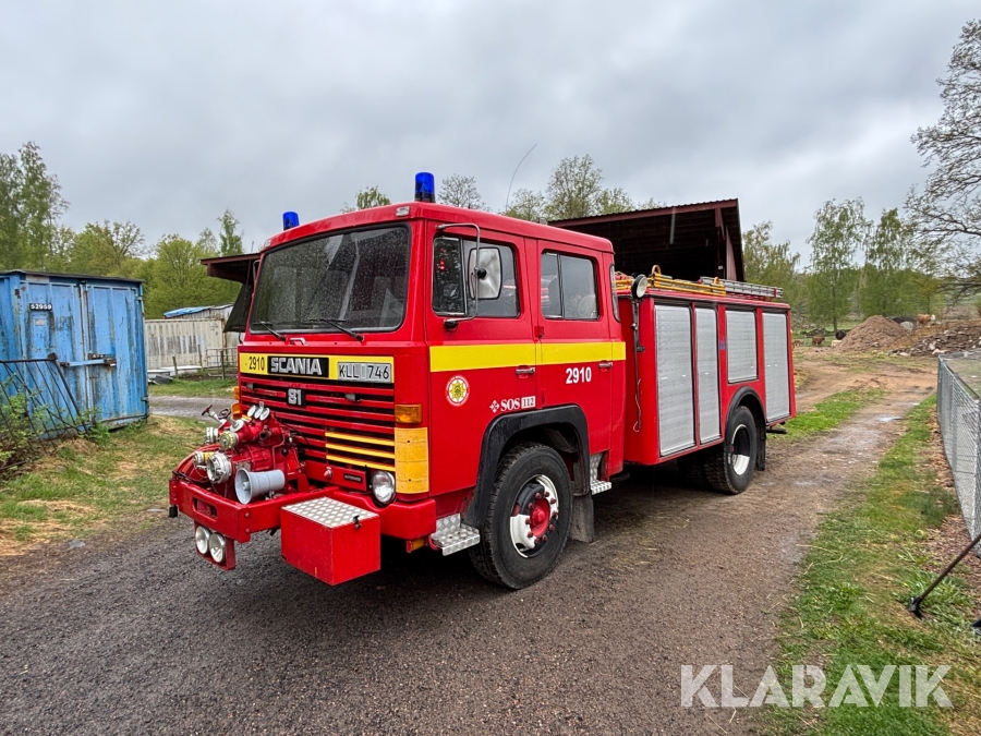 Brandbil Scania LB81S