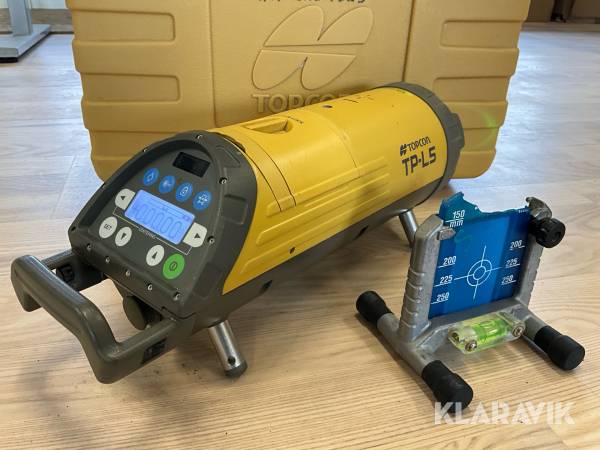 Rörläggningslaser Topcon Tp-L5 kalibrerad