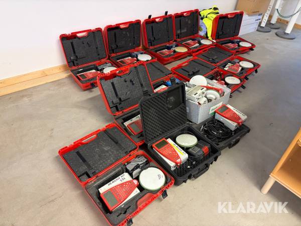 GPS System 15 st Leica SR530