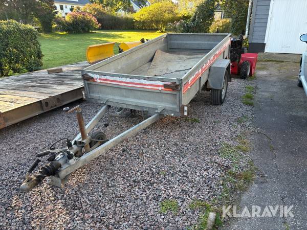 Personbilssläp Trailergruppen med tipp