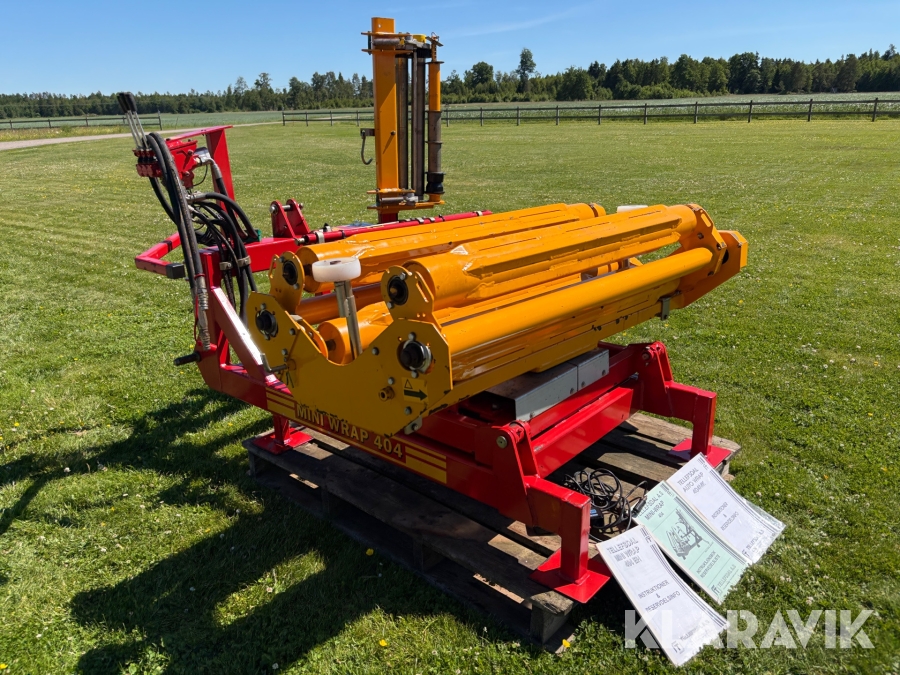 Småbalsinplastare Tellefsdal A.S Mini wrap 404