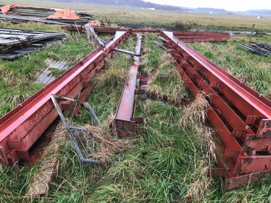 Stålstomme till vagnhall 20 x 30 m