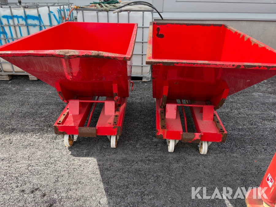 Tippcontainer Tippo 600 2st