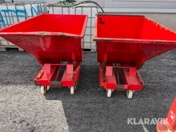 Tippcontainer Tippo 600 2st