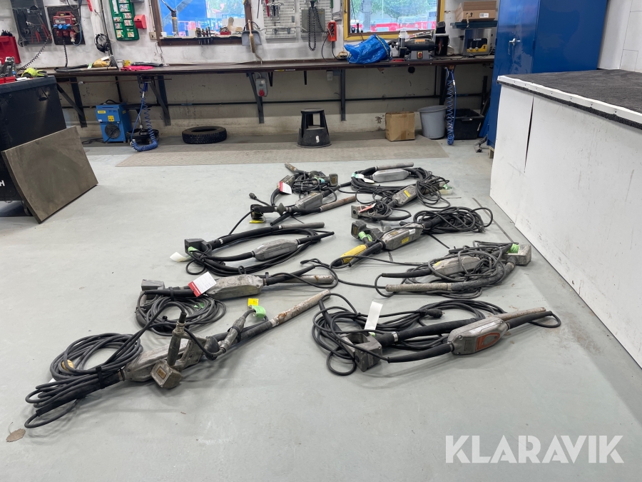 Diverse Väggstavar/valvstavar Atlas Copco, Husqvarna, Wacker Neuson Olika