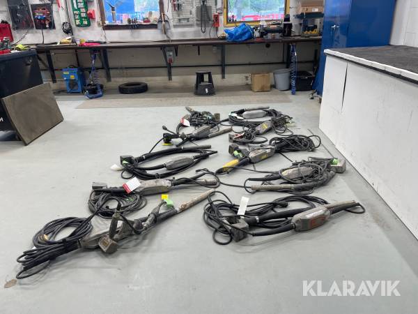 Diverse Väggstavar/valvstavar Atlas Copco, Husqvarna, Wacker Neuson Olika