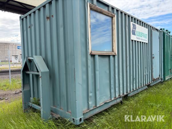 Container 20 fot på lastväxlarram