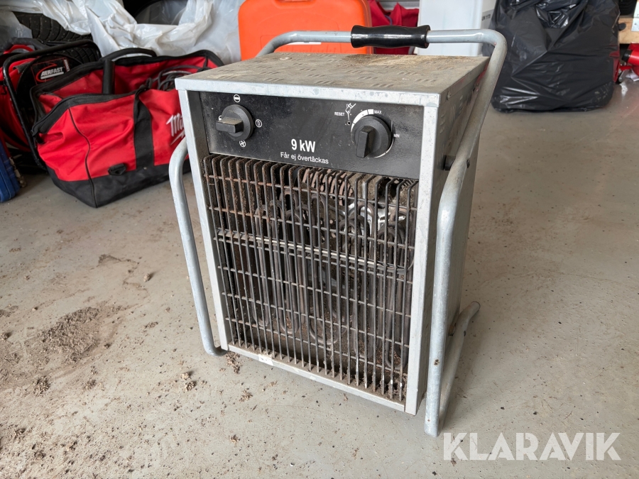 Byggfläkt 9kW