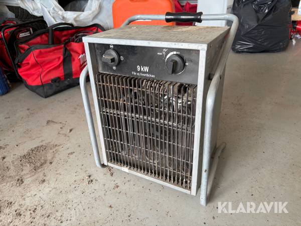 Byggfläkt 9kW