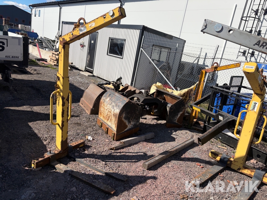 Pallyft till kran Forankra 1500 kg