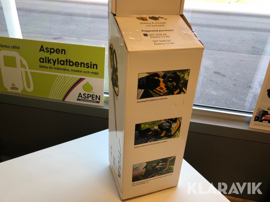 Häcksax Stiga SHT 48 AE