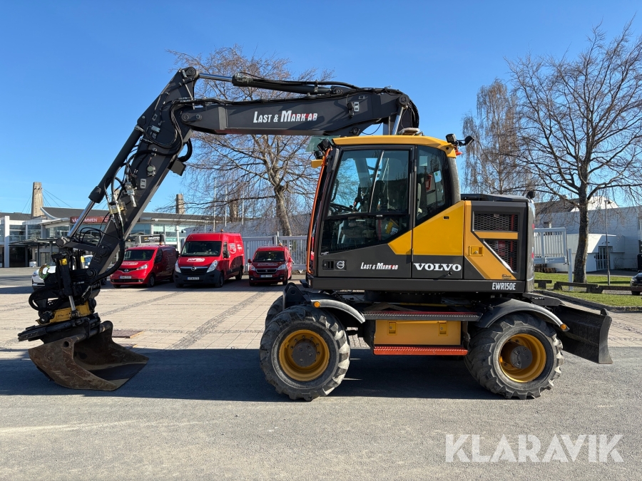 Grävmaskin Volvo EWR150E