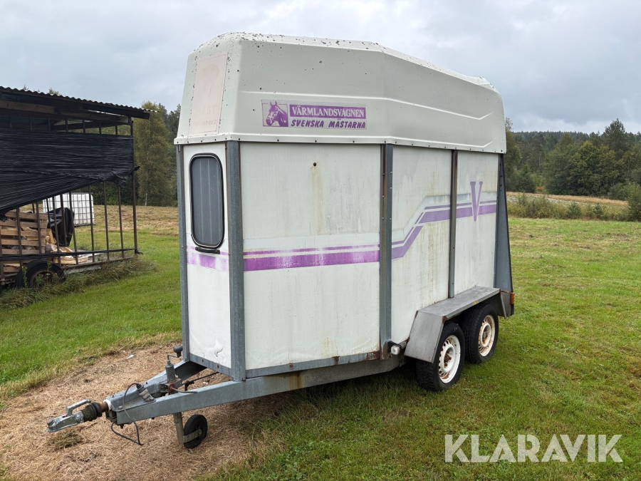 Hästtransport Värmlandsvagnen H2-1500