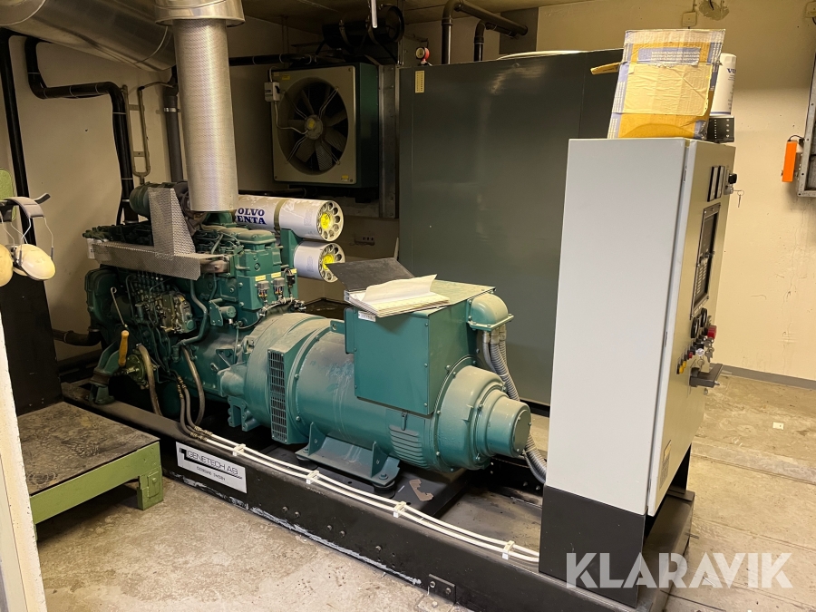 Reservkraftaggregat Genetch 165 kVA