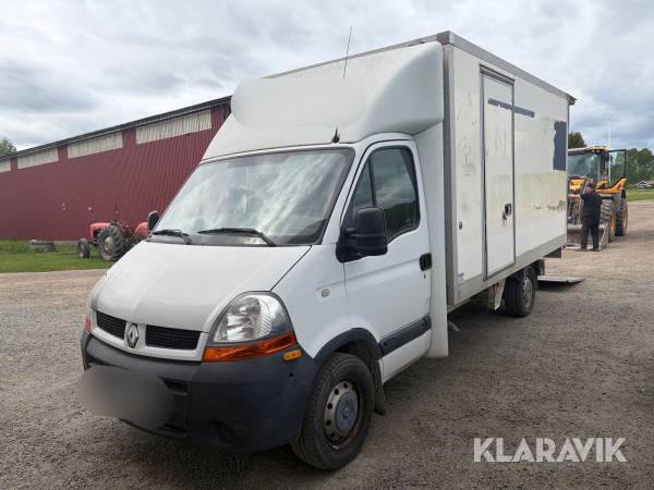 Lätt lastbil Volymskåp Renault Master dci 120