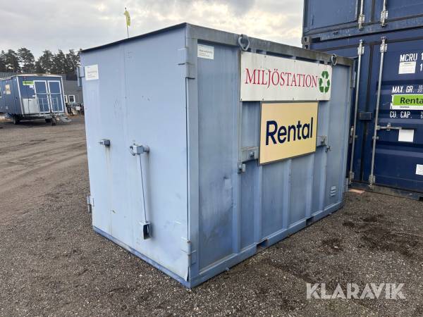 Container / kemikalieförråd 10fot