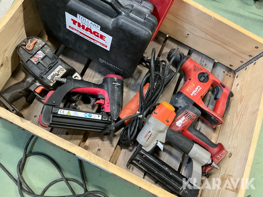 Parti med handverktyg 9st