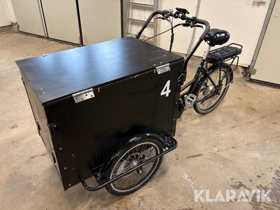 Lådcykel-el Cargobike