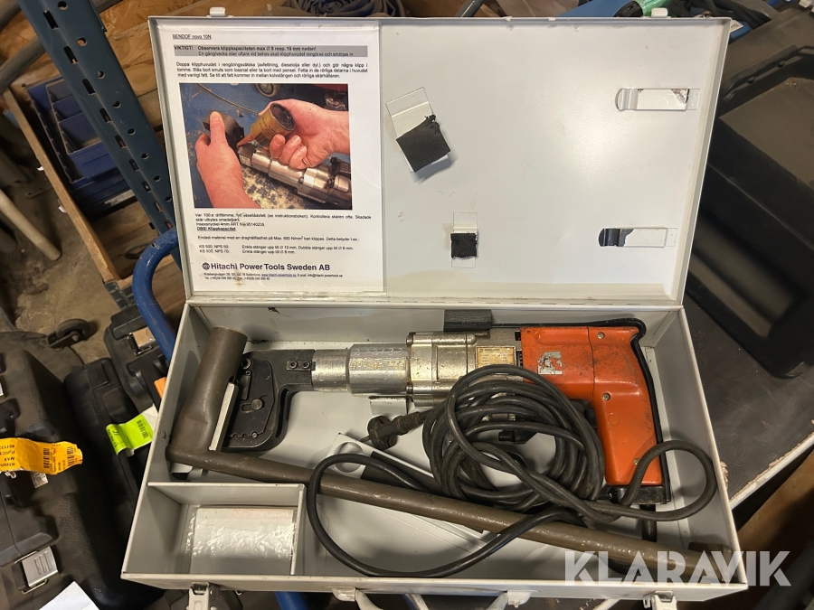 Klipptång Novopress EMC 10V 10 mm