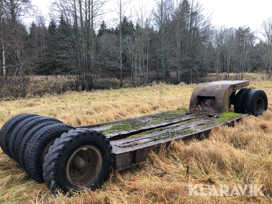 Grävmaskinstrailer
