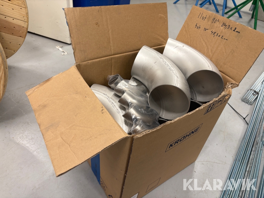 Rostfria rördetaljer