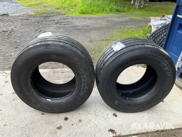 Släpvagnsdäck Fulda 435/50R19.5 2 st