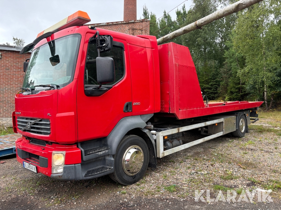 Bärgningsbil Volvo FL 280 3 lastare
