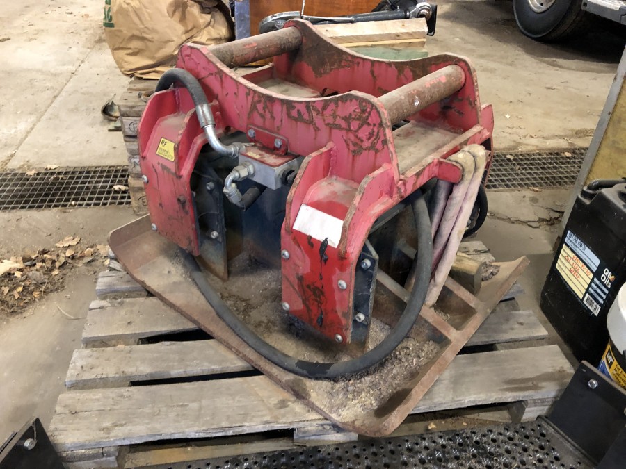 Vibrationsplatta med S60-fäste