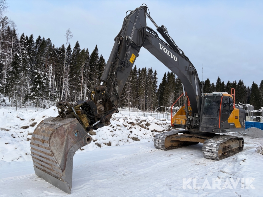 Grävmaskin Volvo EC 250EL Oilquick