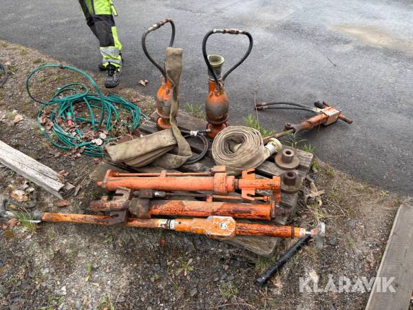 Vattenpumpar med slangar mm Stanley