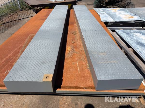 Plattform 2 st (Metall)