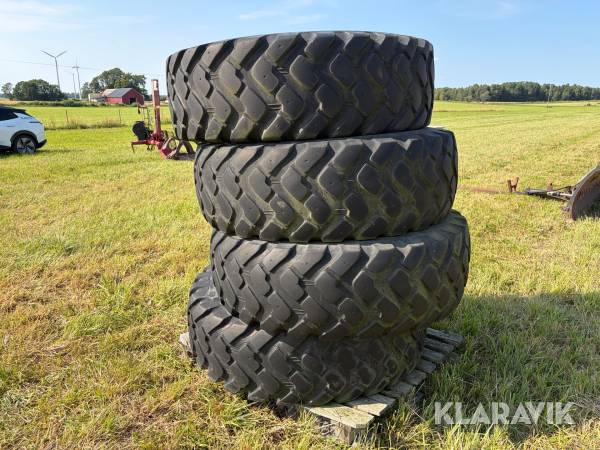 Entreprenaddäck Michelin 15,5 R 25 4st