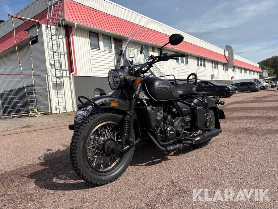 Tandem-motorcykel Changjiang Siberian express 700