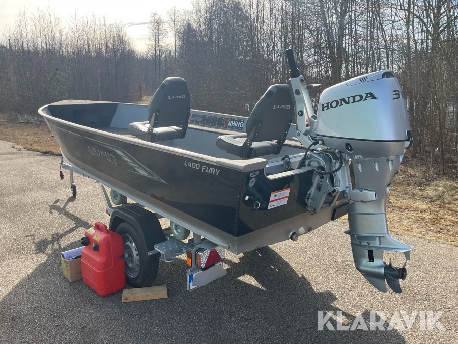 Sportfiskebåt Lund 1400 Fury