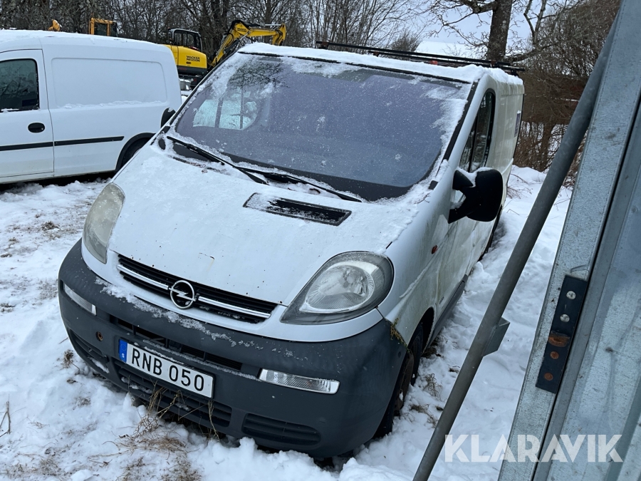 Skåpbil Opel Vivaro 2.9t 1.9DTI