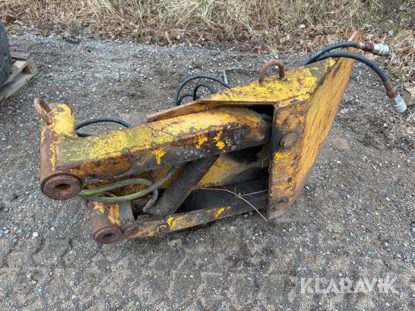 Hydraulisk Grus/Snöstopp till väghyvel