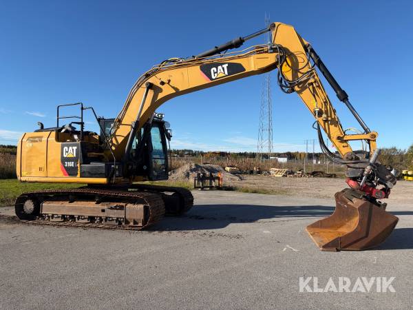 Bandgrävare CAT 316E L