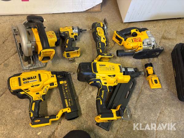 Parti med handverktyg Dewalt