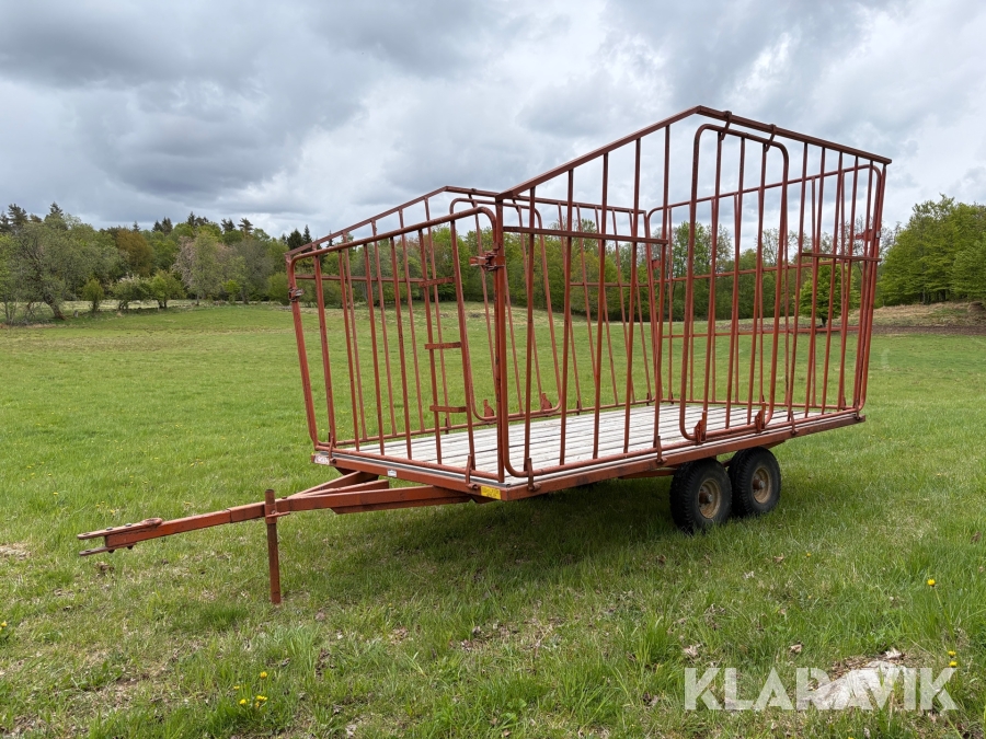 Balvagn Gisebo Boggie med sidoöppning