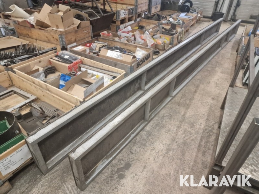 Plattformar 5,5x0,4 m - 2 st