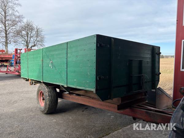 Spannmålsvagn Friels Mekaniska 6 Ton med tipp